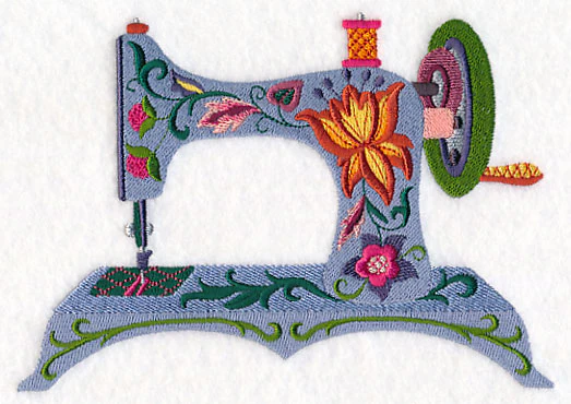 Jacobean Sewing Machine - Image 3