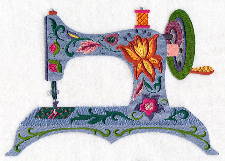 Jacobean Sewing Machine - Image 4