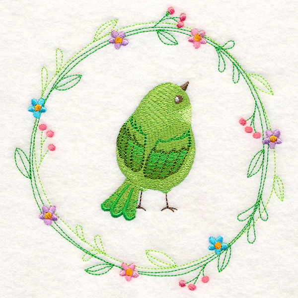 Jade Bird Wreath - Image 3