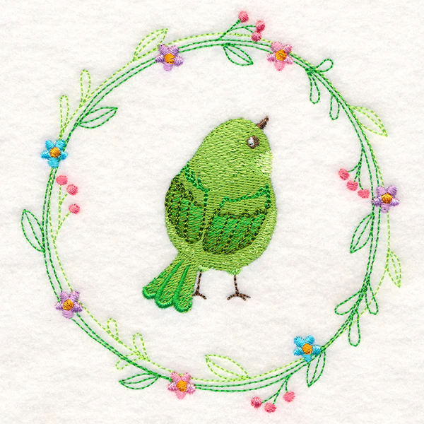 Jade Bird Wreath - Image 4