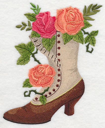 Jane's Boot with Roses - Image 2