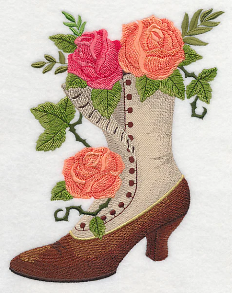 Jane's Boot with Roses - Image 4