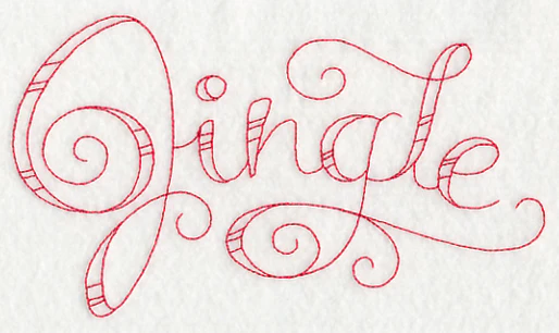 Jingle (Redwork) - Image 4