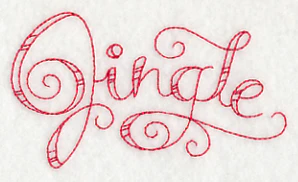 Jingle (Redwork) - Image 5