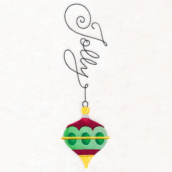 Jolly Christmas Ornament - Image 6