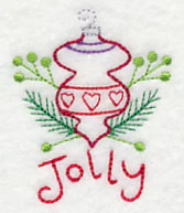 Jolly Christmas Ornament (Vintage) - Image 2