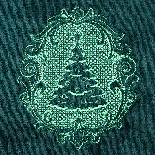 Jolly Christmas Tree Cameo - Image 4