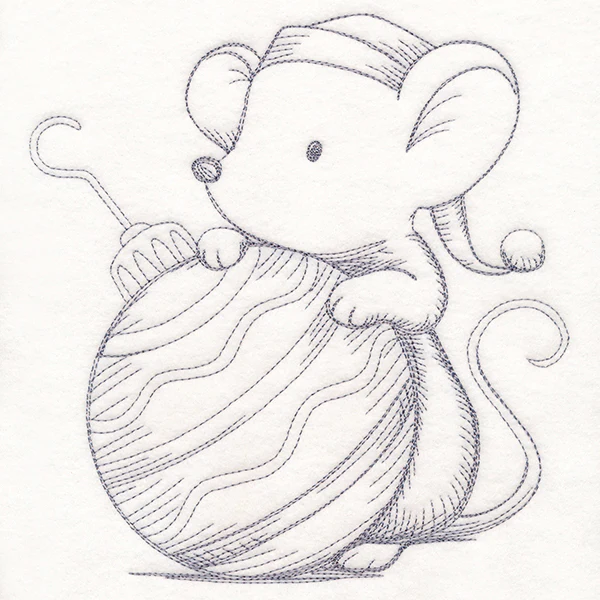 Jolly Mouse Etching