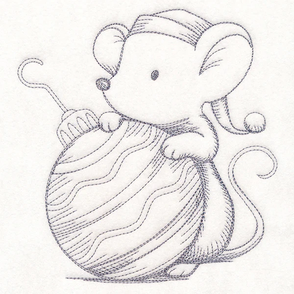 Jolly Mouse Etching - Image 2