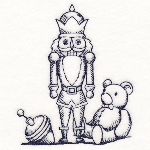 Jolly Nutcracker Etching - Image 4