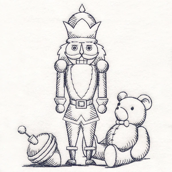 Jolly Nutcracker Etching - Image 5