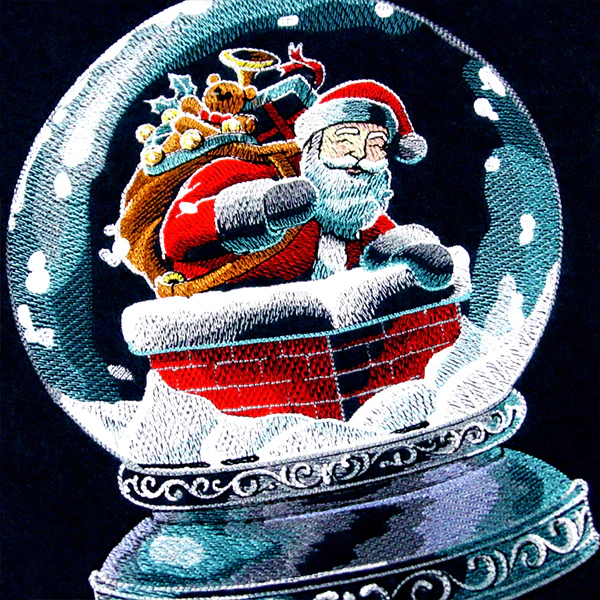 Jolly Ol' Santa Snow Globe - Image 8
