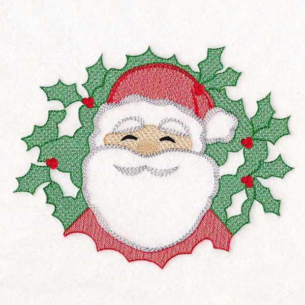 Jolly Santa (Embossed) - Image 3
