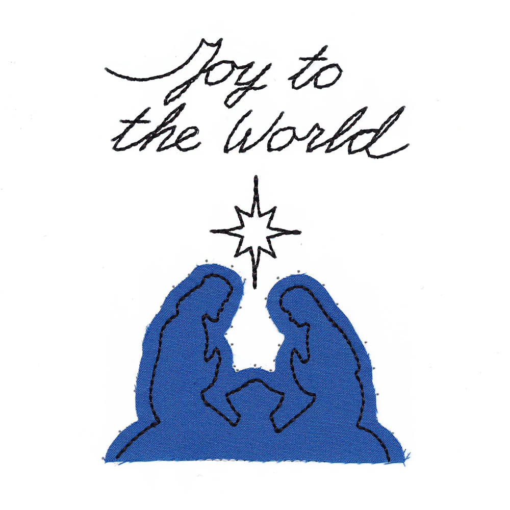 Joy to the World (Cardstock Applique) - Image 3