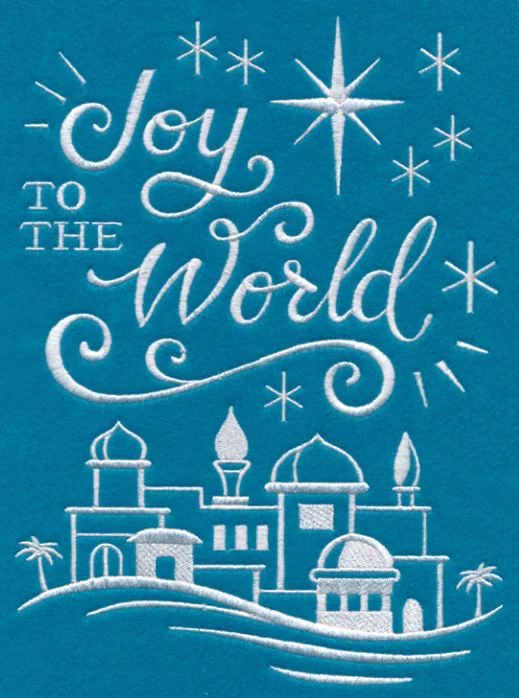 Joy to the World (Whitework) - Image 4