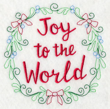 Joy to the World Wreath - Image 4