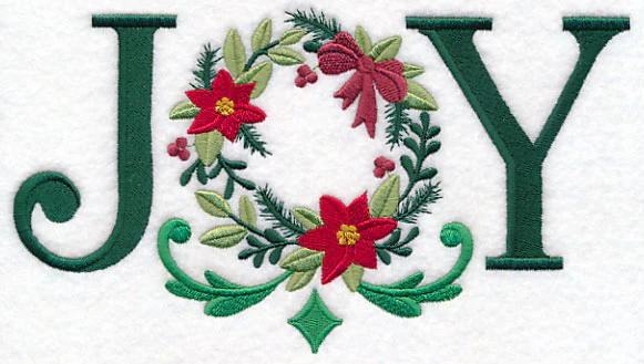 Joy Wreath Word - Image 3