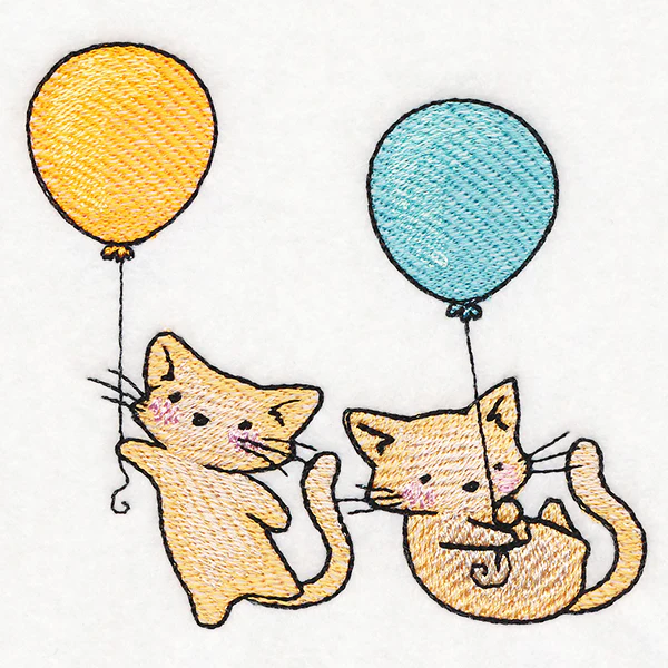 Joyful Balloon Kitties - Image 3