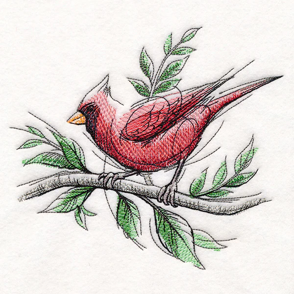 Joyful Storybook Cardinal - Image 3