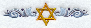Jubilant Star of David Border - Image 3