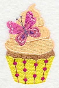 June Butterfly Cupcake - Image 2
