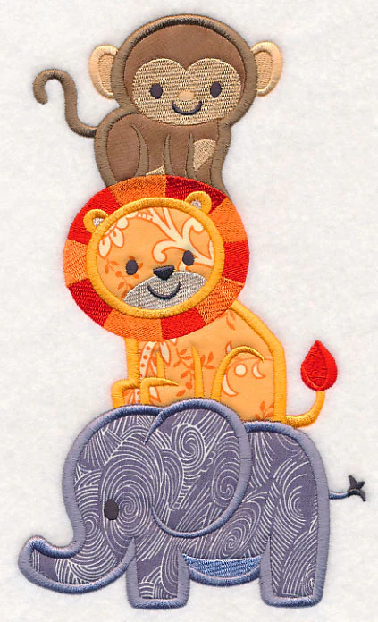 Jungle Animal Stack (Applique) - Image 4