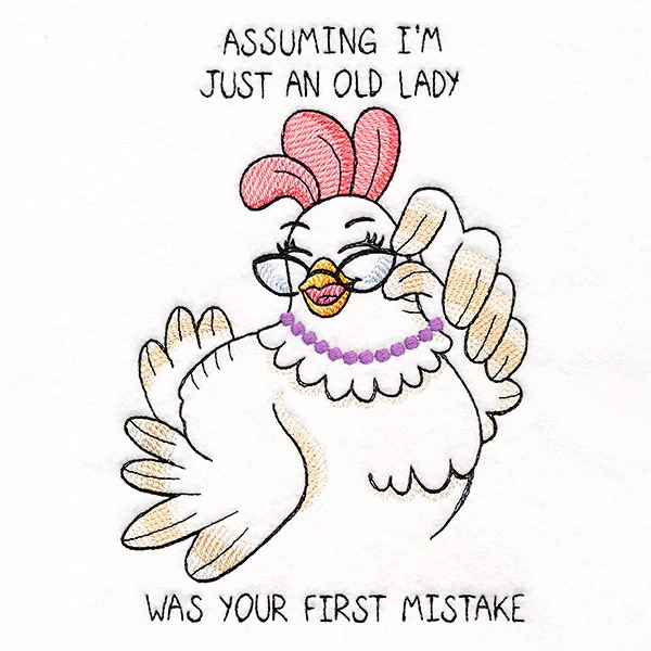 Just An Old Lady Chicken - Image 2