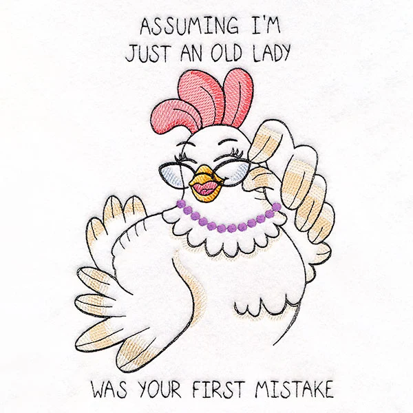 Just An Old Lady Chicken - Image 5
