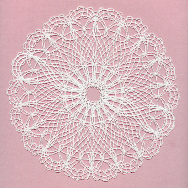 Kaleidoscope Dreams Doily (Battenburg Lace)