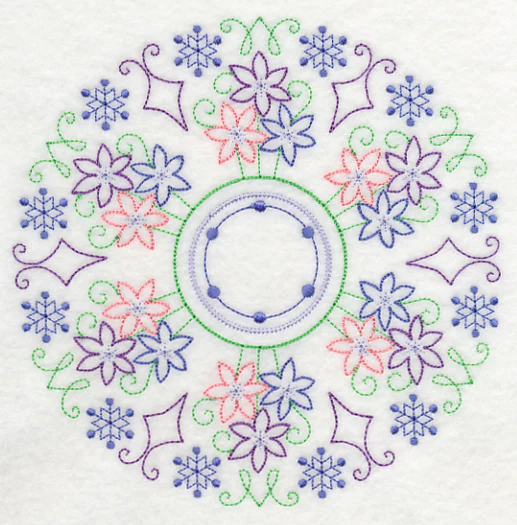Kaleidoscope of Crocuses (Vintage) - Image 2