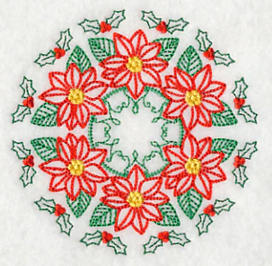 Kaleidoscope of Poinsettias (Vintage) - Image 5