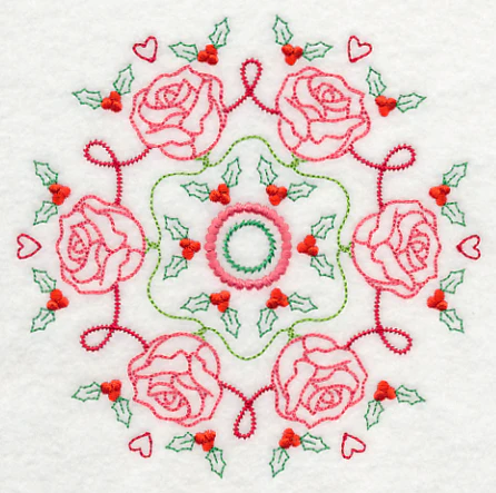 Kaleidoscope of Roses (Vintage) - Image 3