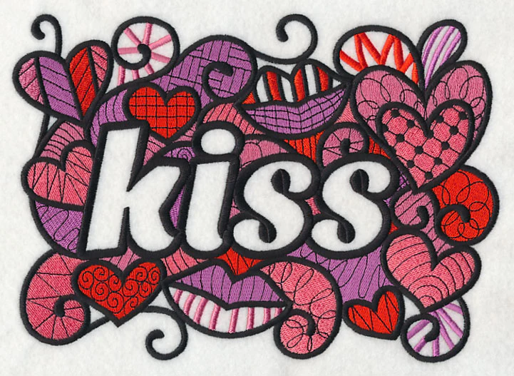 Kiss (Blackwork) - Image 4