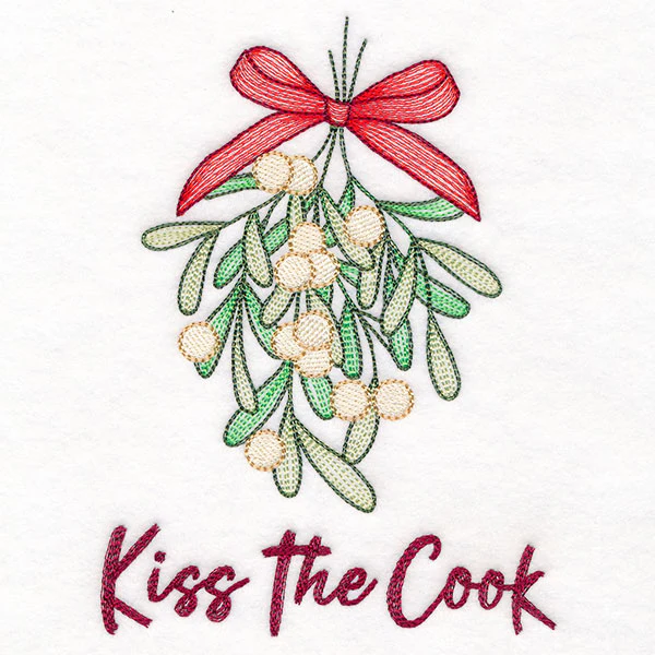 Kiss the Cook Under the Mistletoe - Image 3