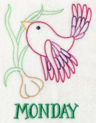 Kitchen Bird with Garlic (Vintage)