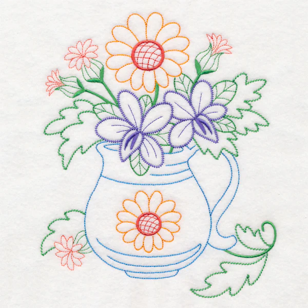 Kitchen in Bloom (Vintage)