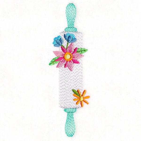 Kitchen Rolling Pin in Bloom - Image 2