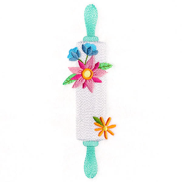 Kitchen Rolling Pin in Bloom - Image 3