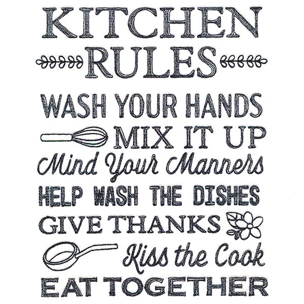 Kitchen Rules - Image 3