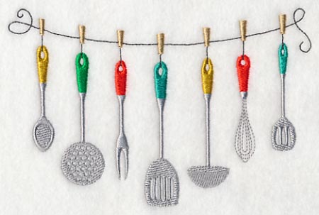 Kitchen Tools Clothesline - Image 4