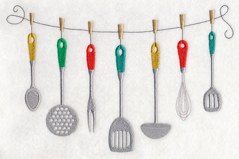Kitchen Tools Clothesline - Image 5
