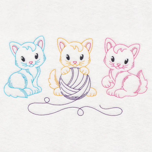 Kitty Cat Trio (Vintage) - Image 6
