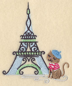 Kitty Visits Eiffel Tower - Image 3