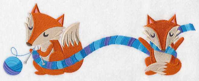 Knitting with Foxes - Image 3