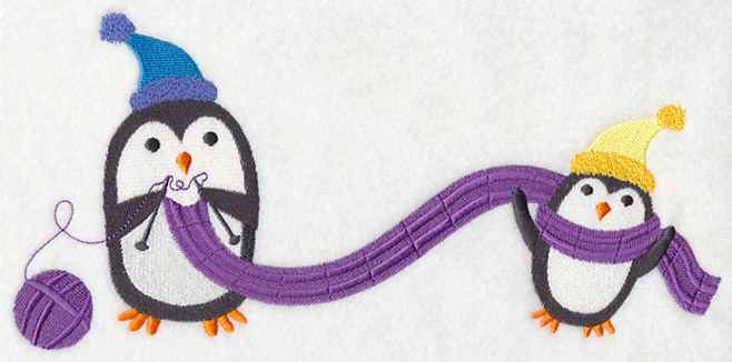 Knitting with Penguins - Image 3