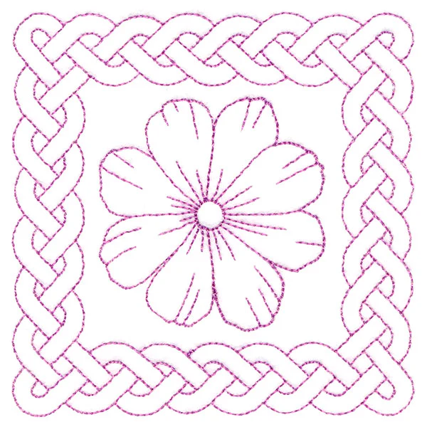 Knotwork and Blooms - Rabelera (Double Run) - Image 5