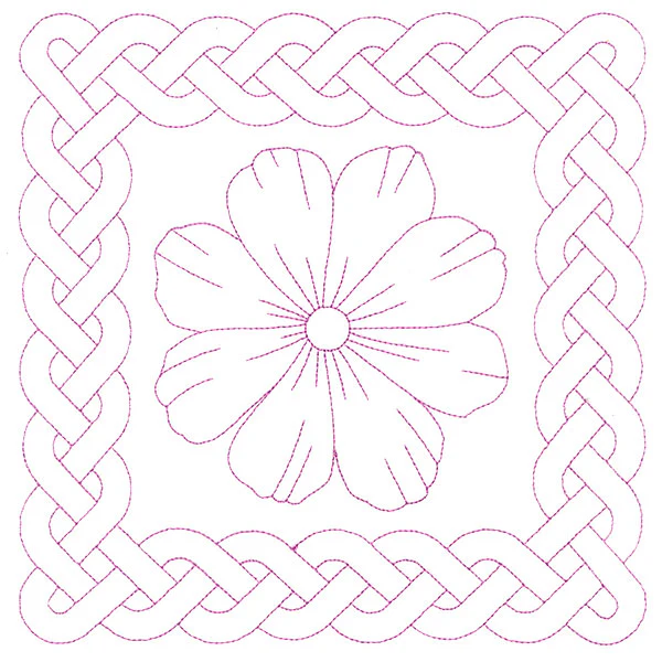 Knotwork and Blooms - Rabelera (Double Run) - Image 6
