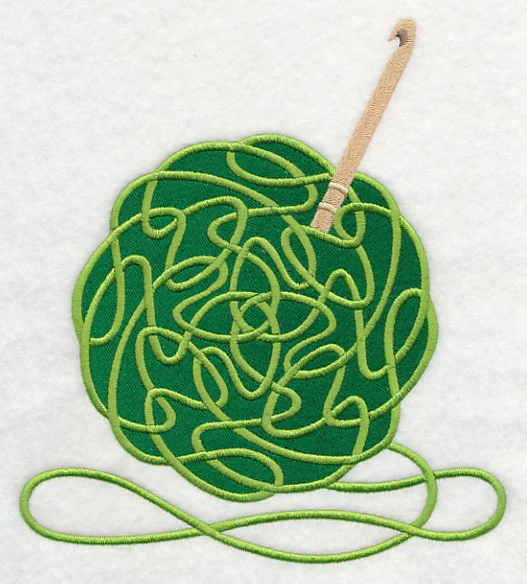 Knotwork Yarn with Crochet Hook - Image 5