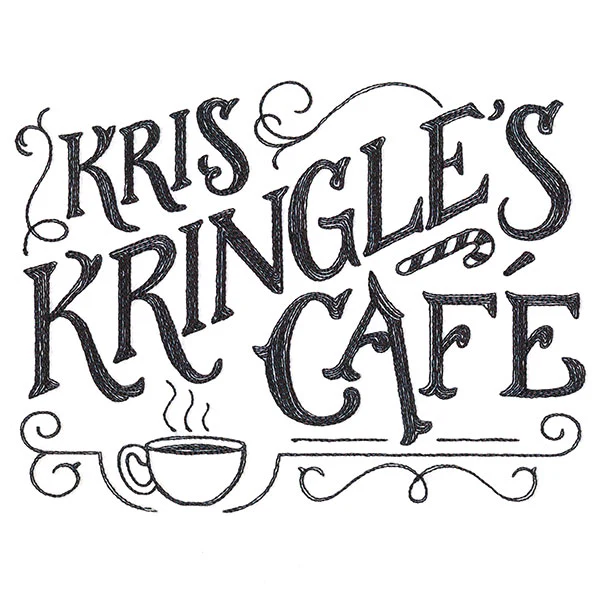 Kris Kringle's Cafe Market Sign - Image 3