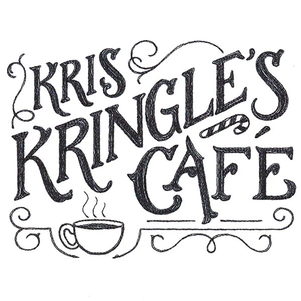 Kris Kringle's Cafe Market Sign - Image 4